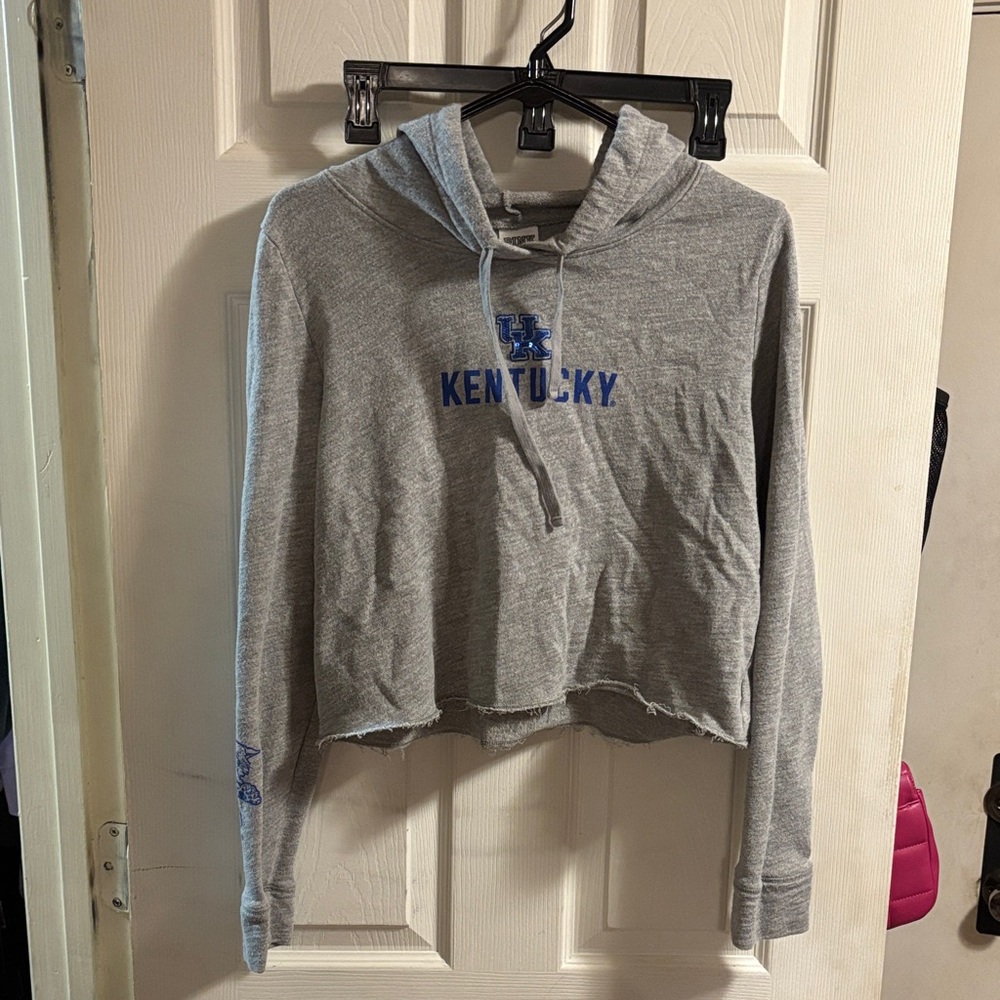 PINK Victoria's Secret Gray Kentucky Hoodie